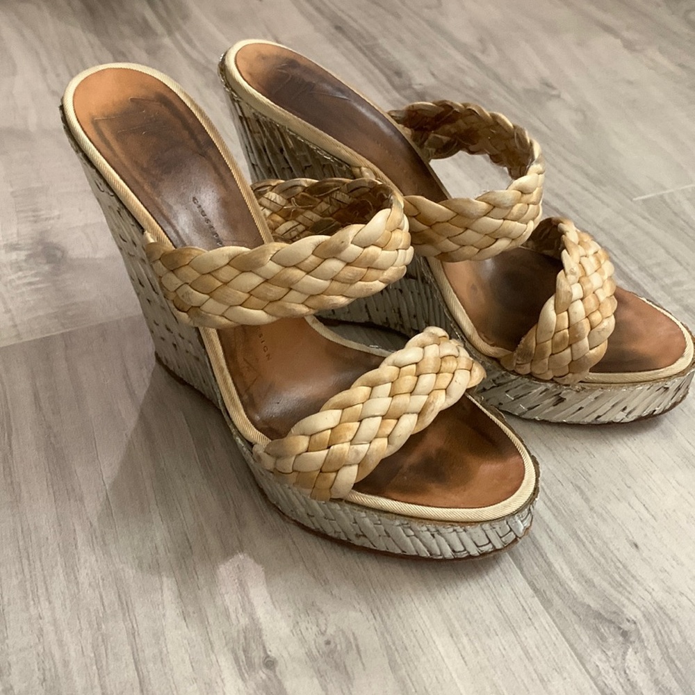 Giuseppe Zanotti platform wedge sandals